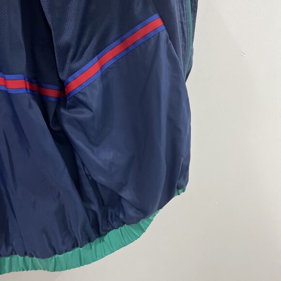 Mens Pendleton Lobo Bomber Windbreaker Jacket Large Color Block Blue Green - Picture 10 of 11